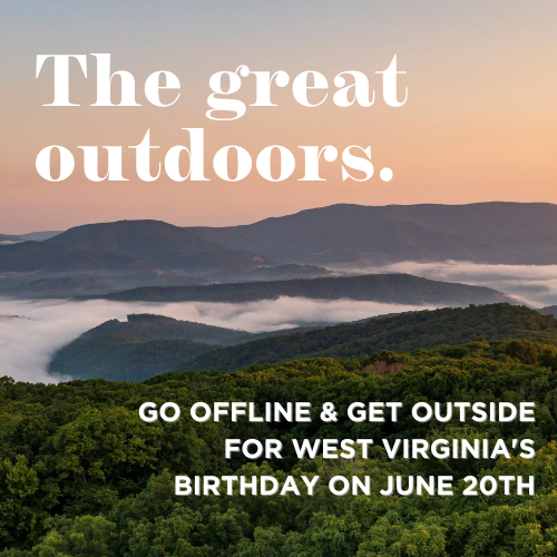 WVtourism's tweet photo. We are only a couple of days away from West Virginia's birthday! 🎉 Spend your day exploring the great outdoors and learn more about how we are celebrating 160 years of Almost Heaven at https://t.co/wilFaQbodh. https://t.co/oJyV8i87Fa