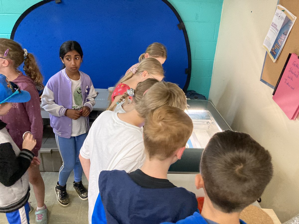 What fun we’ve been having with Mr. B ! We loved making buttons in the maker space. <a href="/btv_mr/">Mr. Broadbent</a>