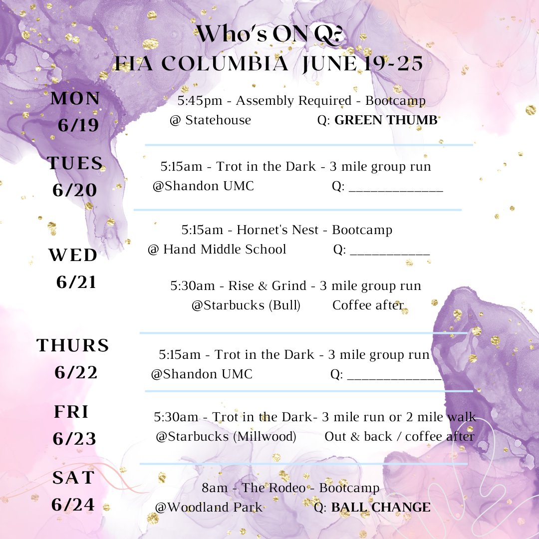 Who's on Q this week? Join us!
