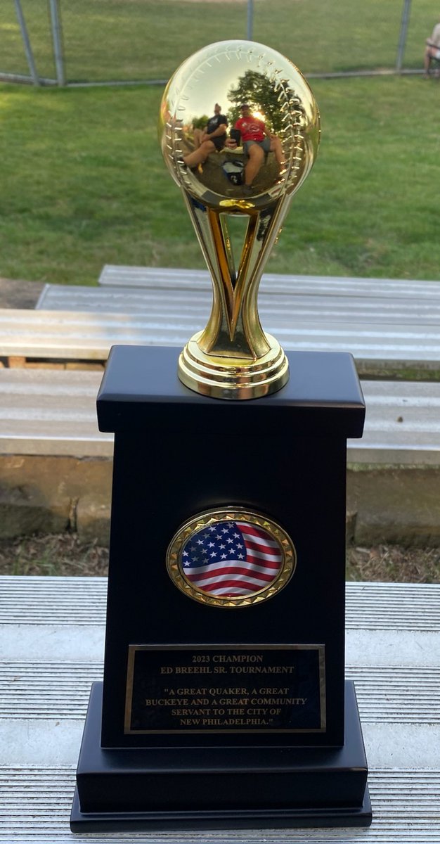 Congratulations to <a href="/CambridgePost84/">Cambridge/Belle Valley American Legion Baseball</a> for repeating as the Ed Breehl Sr. Tournament Champions!  Post 84 started hitting 6 innings into their semi-final win and never stopped!  Impressive job fellas!  Well deserved! ❤️⚾️