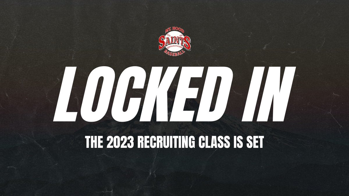 The Mt Hood recruit Class of 2023 is complete.  We will talk and arrange campus visits for the 2024 class in early August.  If you are a great teammate and have above average baseball skills, plus a 3.0 gpa or better let’s talk.  
#specialplace #chessnotcheckers