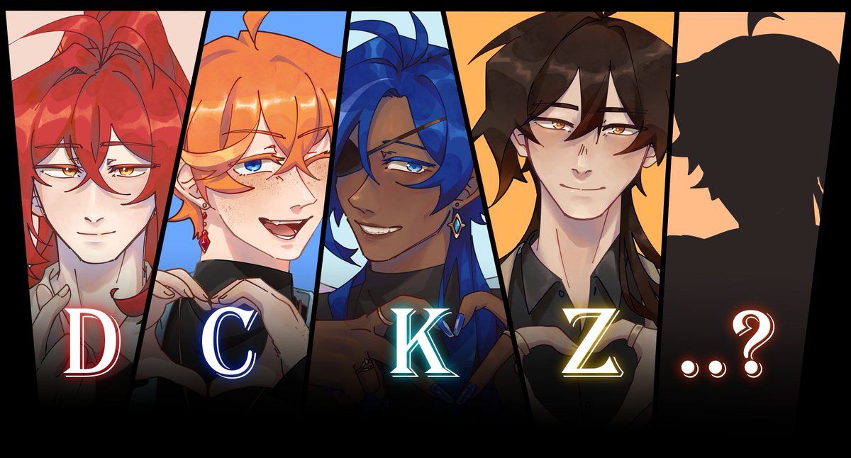 OrbitalMoonRat's tweet photo. DCKZ idol cards coming soon!
And their mysteeeerious "fifth member" that you can see on my patreon! :)
https://t.co/3baFA0yg3D
#genshinimpact #DCKZ https://t.co/9jWqO4Gvn5