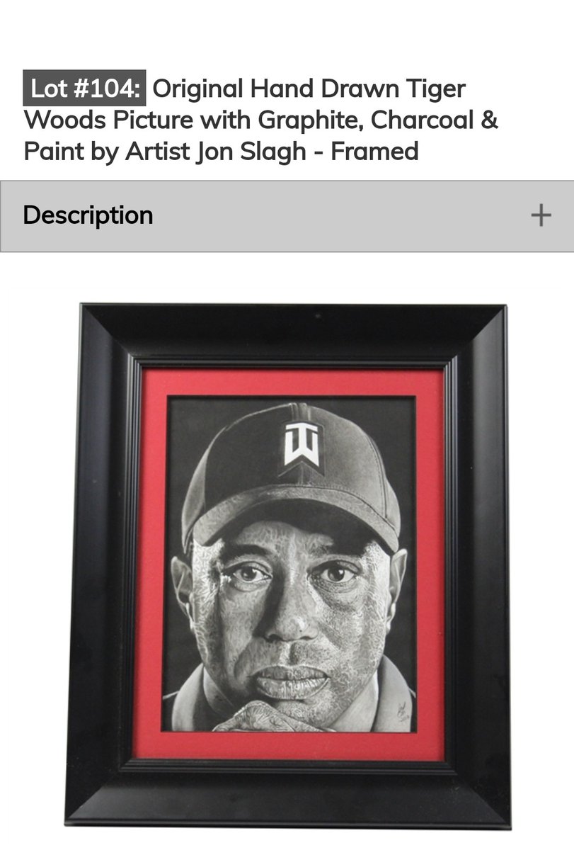 Bidding ends for my @TigerWoods drawing tonight at 10 PM tonight on the @Golf_Auction.  Lot 104.  Check it out.

thegolfauction.com/mobile/LotDeta…

#tigerwoods #USOpen2023 #golfer  #PGATour #Nike #arton