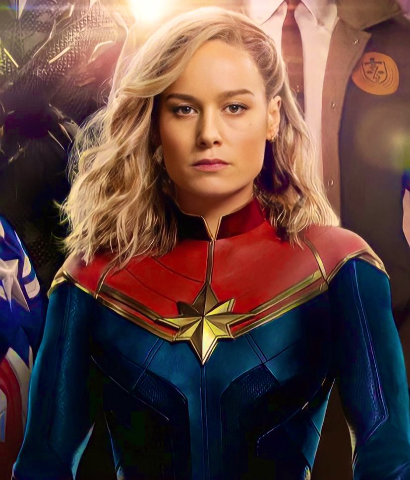 Brie Larson and Captain Marvel