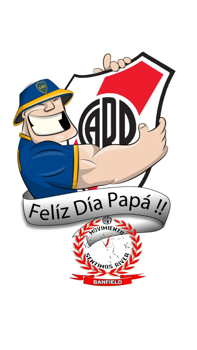 SENTIMOS_RIVER's tweet photo. Feliz día para todos los Padres del Millonario. https://t.co/E6Z1mKiexW