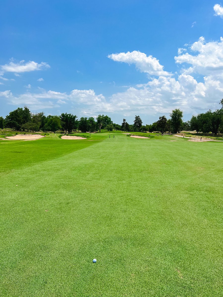 So many great holes at Boiling Springs. Two of the simplest and some of my favs are #1 &amp; #14. #OKGolf #BSGC