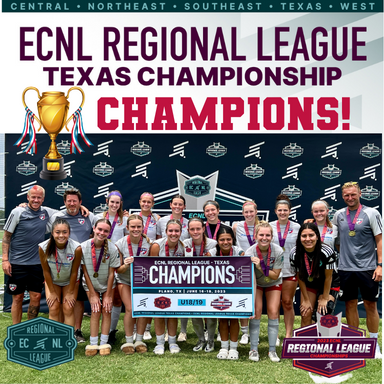 What a great way to end the weekend! League Champions and Texas Regional Champions! This team is amazing! @fcdwomen @gazevans23 #dtid #ecnlrl
