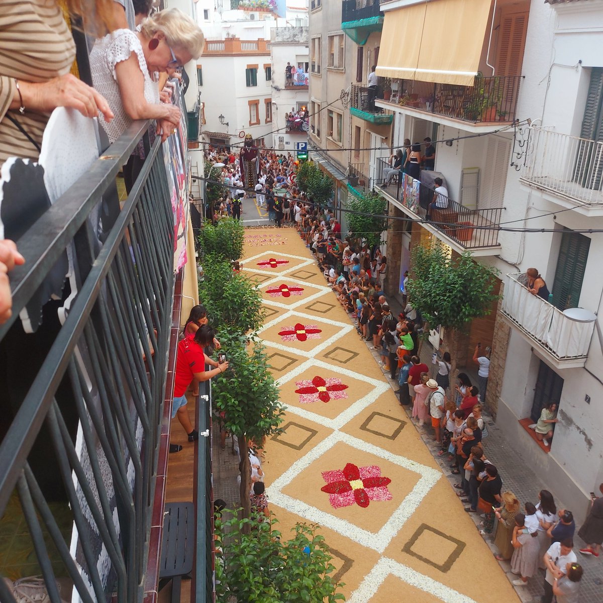 Gràcies Sitges per rebre un Pregó que oferia amb incertesa i convertir-lo en un regal sense preu que ha fet que aquest Corpus fos el Corpus de la meva vida. Gràcies perquè formareu part per sempre de la meva catifa personal convertida en un espai infinit d'estima cap a vosaltres