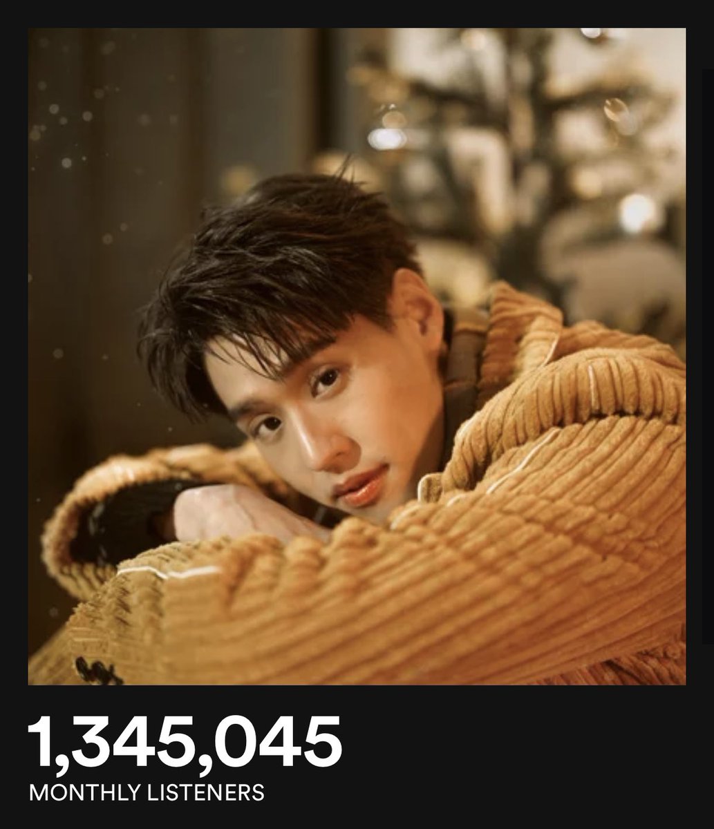 Billkin’s Spotify Monthly Listeners update 6.18.2023

1,345,045 (+4,639) New Peak!!! 👑

Keep soaring high 🦅

#BillkinEntertainment 
#Bbillkin #บิวกิ้น