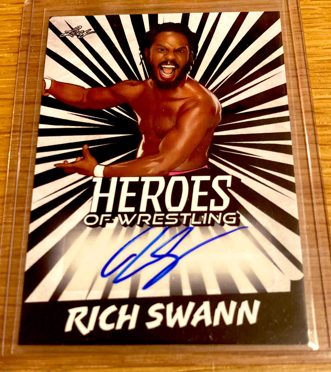 Leaf Heroes of Wrestling 2023 ✍️ Rich Swann
#RichSwann