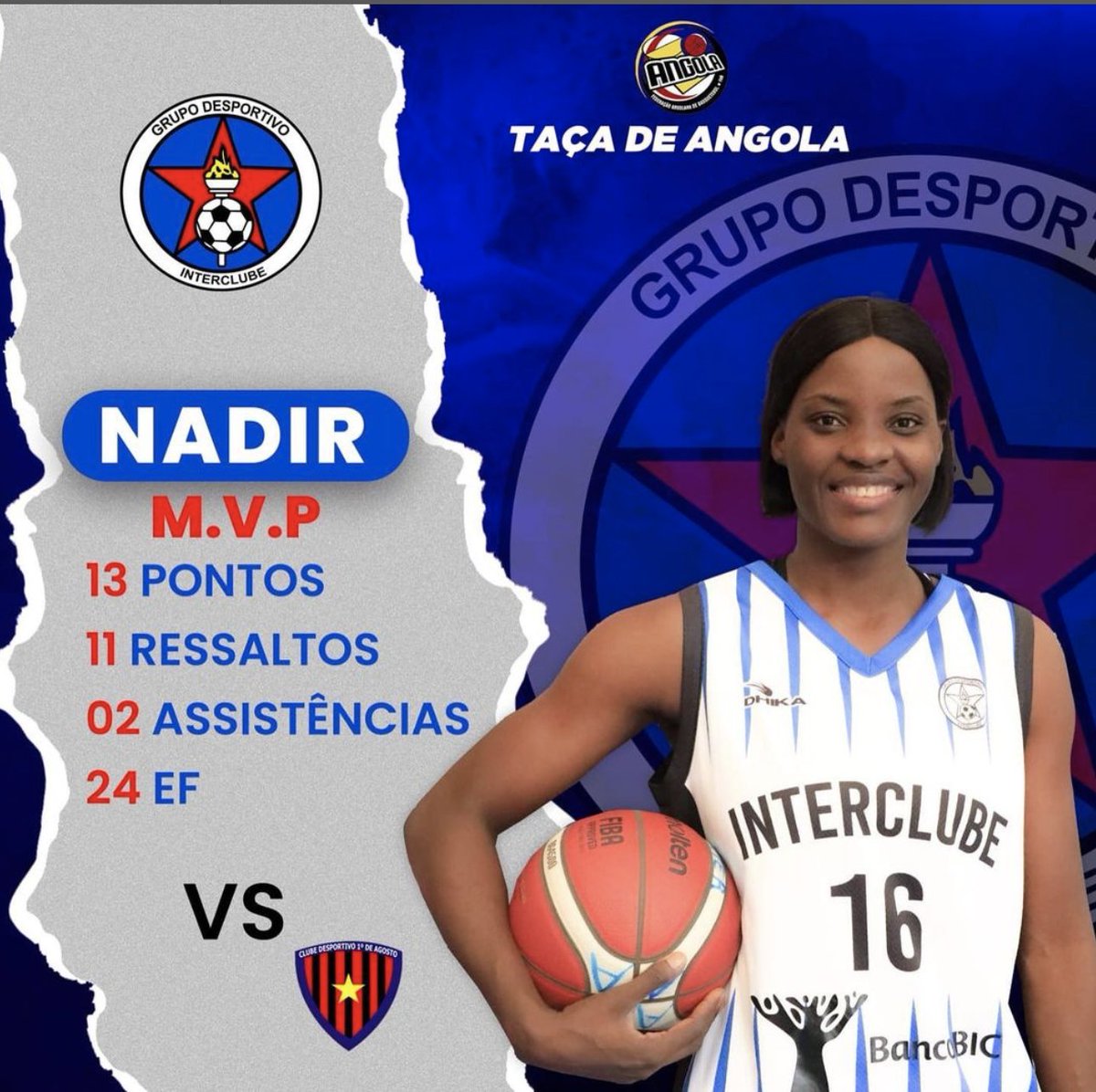 Clube Desportivo 1º de Agosto - BASQUETEBOL