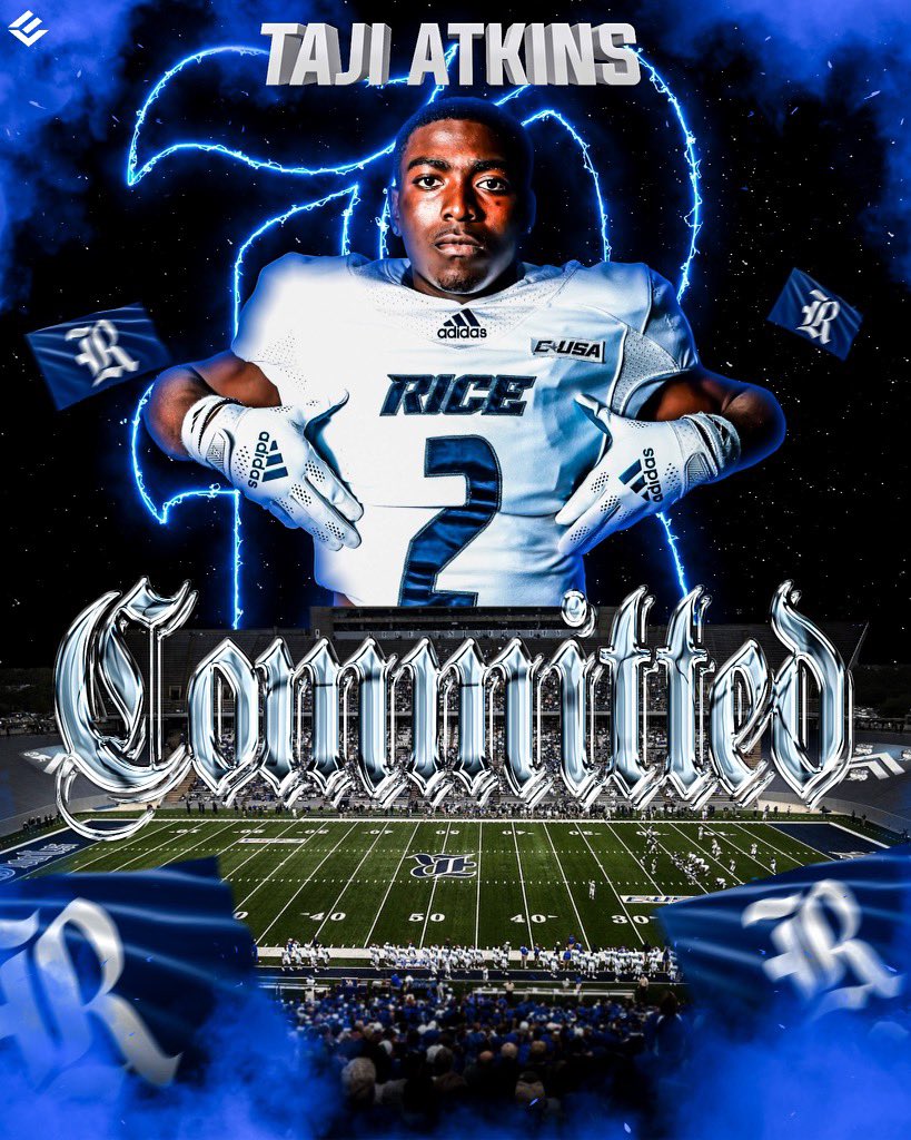 TheTajiAtkins's tweet photo. Momma Im Staying Home….🦉🏡
@RiceFootball @mbloom11 @CoachTOdom @CoachRegalado 
#GoRiceOwls
#VerballyCommitted https://t.co/EqKyfFlzAf