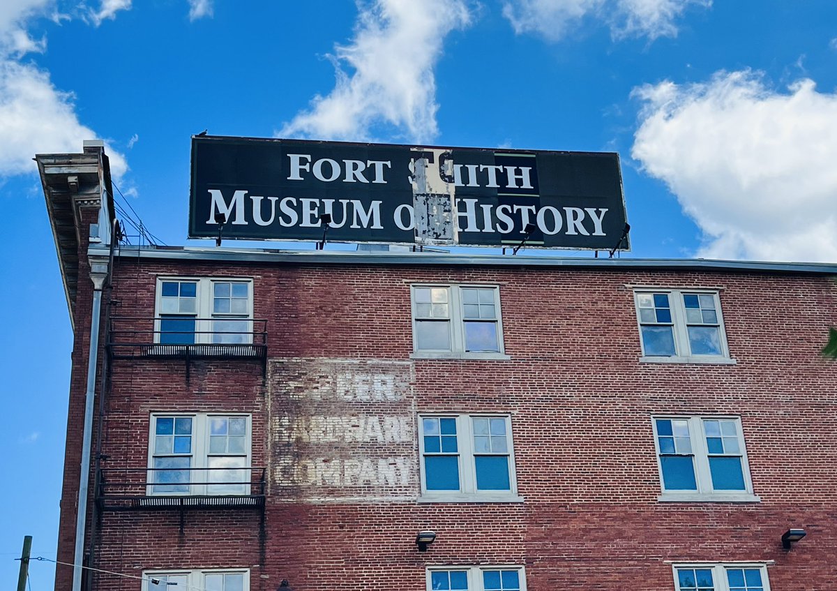 FSMuseumHistory's tweet image. to the museum, please go to fortsmithmuseum.org or call 479-783-7841. 

#communitymuseum #regionalmuseum #fortsmithmuseumofhistory
