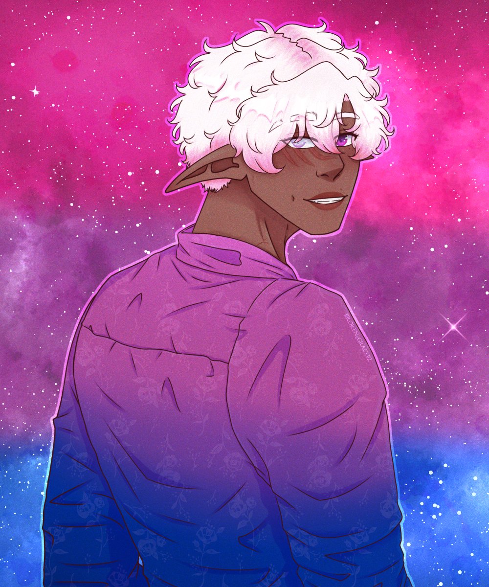 Happy Pride Month from my OC's to yours and you! 🏳️‍🌈💙