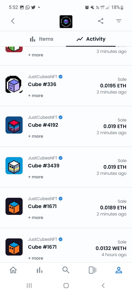 Williamxool21's tweet photo. @JustCubesNFT 🧹🧹🧹🧹 https://t.co/yssI6XsfBn