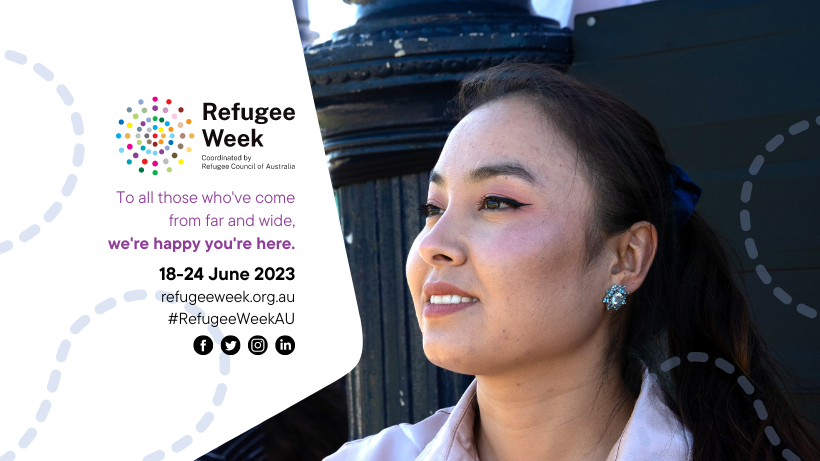 World Refugee Week (June 18-24) celebrates the positive contributions refugees make to our communities. 

Let's show compassion &amp; celebrate the resilience of our wider community.

To those who've come from far and wide, we're happy you're here 🌏
#RefugeeWeekAU #FindingFreedom