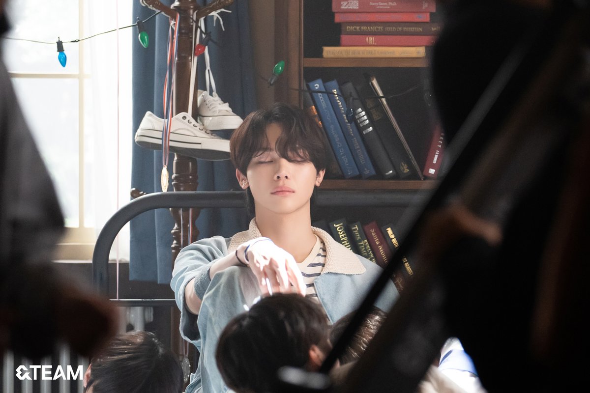 andTEAMofficial's tweet photo. &amp;TEAM ‘FIREWORK’ MV Behind Photo

#andTEAM #FIREWORK #FirstHowling_WE #NICHOLAS https://t.co/7aWJlyN1fJ