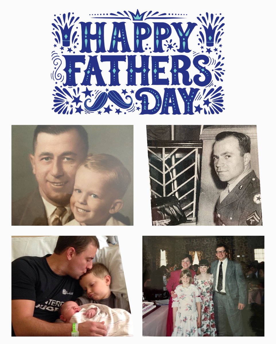 #HappyFathersDay to all the dads out there, especially these four incredible ones.