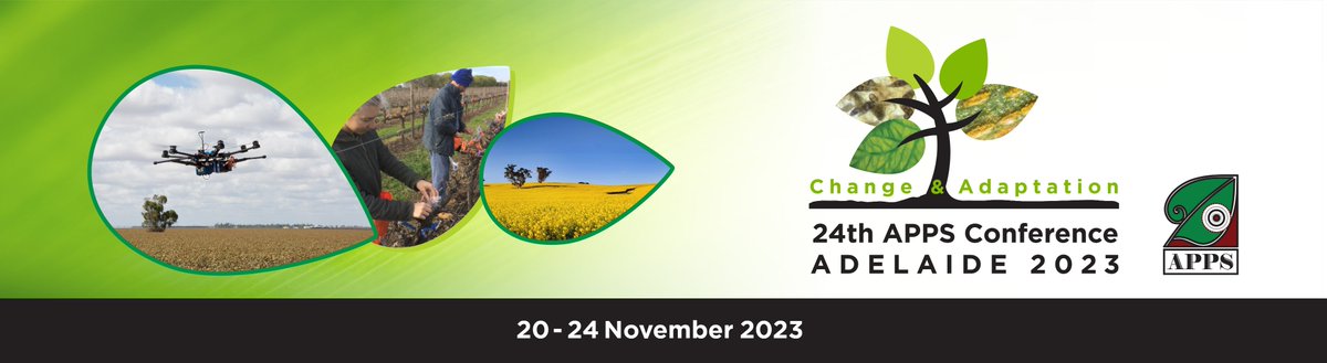 * SPONSOR INVITATION *

Looking for national &amp; international exposure to plant disease experts? We invite you to be a #2023APPSAdelaide <a href="/Plant_Pathogens/">Plant Pathogens (APPS)</a> conference sponsor!

We are excited to be hosted <a href="/NatWineCentre/">National Wine Centre</a> in November.

More info on sponsorship: bit.ly/3JqS6LF