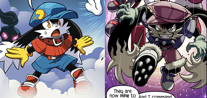 This Nightmare Klonoa design from that official webcomic is so damn cool looking.

Decided to edit a bit of a color palette on him for the hell of it, wanted it to be a bit of an inversion to Klonoa's actual colors