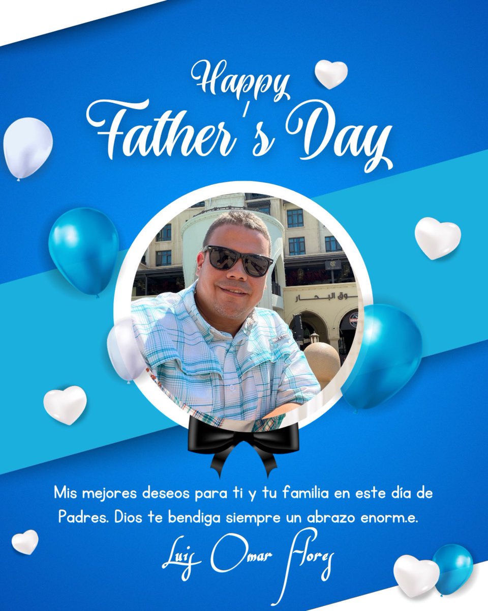 luisomar2020's tweet photo. Muchas felicidades y bendiciones a todos los Padres en nuestro día. https://t.co/B16986eCNO