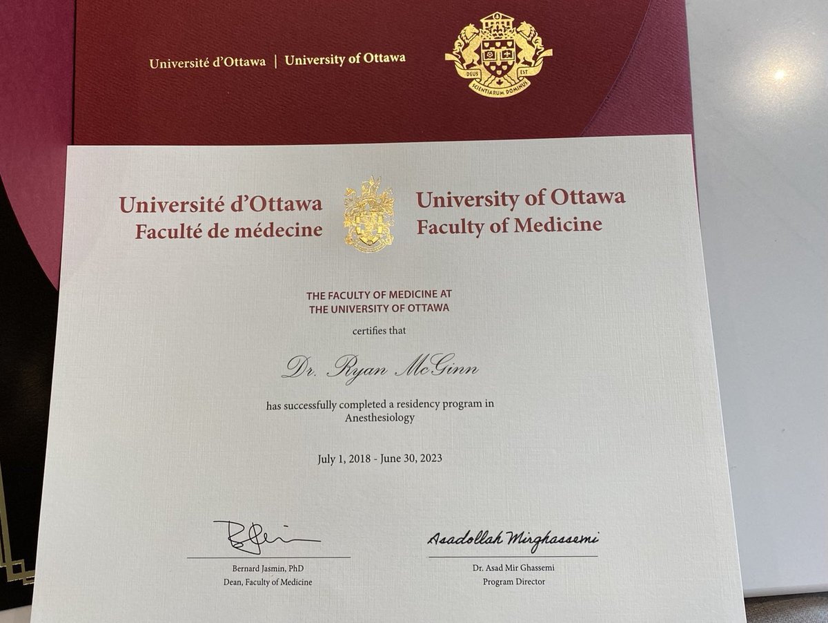 My 4th diploma from UOttawa - the last one; the biggest one! So much gratitude for those that made this possible