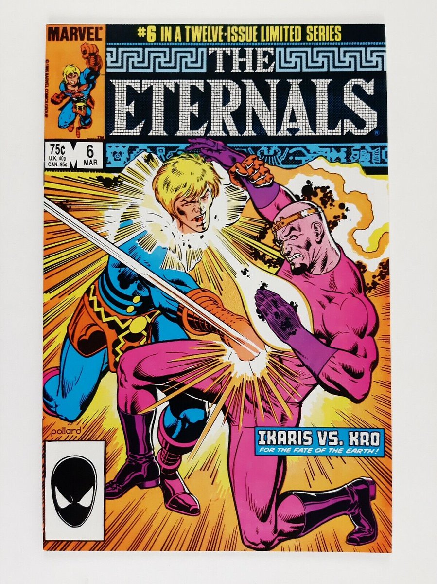 No idea why Eternals is trending (the movie sucked!), but since Jack Kirby is, too, here's my favorite Eternals comic covers for you all. Enjoy all! #Eternals #MarvelComics #The70s #The80s @JackKirbyMuseum @Kirby4Heroes @WalterSimonson #KeithPollard #JackKirby