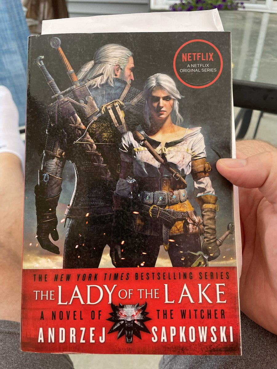 About to get into this.  I’ve loved this book series! #Witcher #bookseries