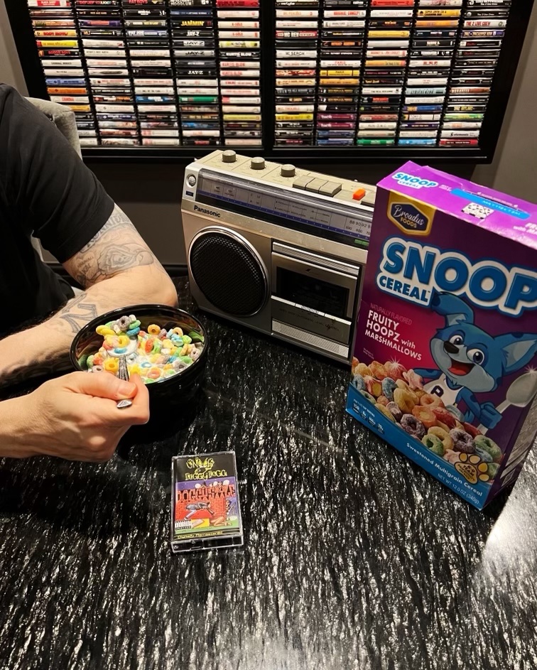 Happy Father’s Day… thanks 4 the breakfast @snoopdogg!!!