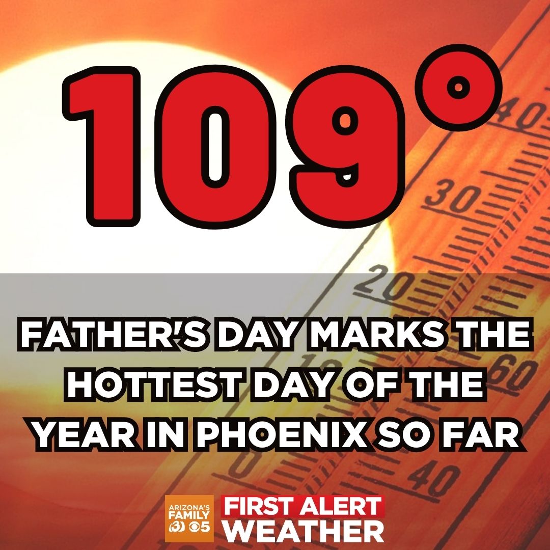 Linda on twitter rt azfamily temps hit 109 in phoenix today making