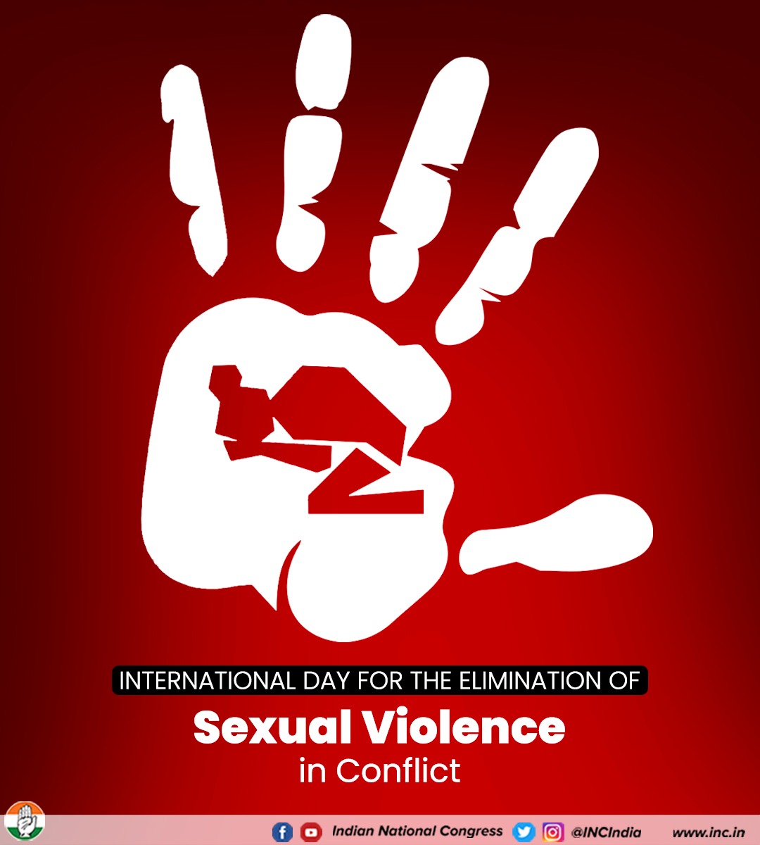 On International Day for the Elimination of Sexual Violence in Conflict, let us come together to break the silence, empower survivors, and create a world where no one suffers the horrors of sexual violence.
Let's stand united for justice and peace.