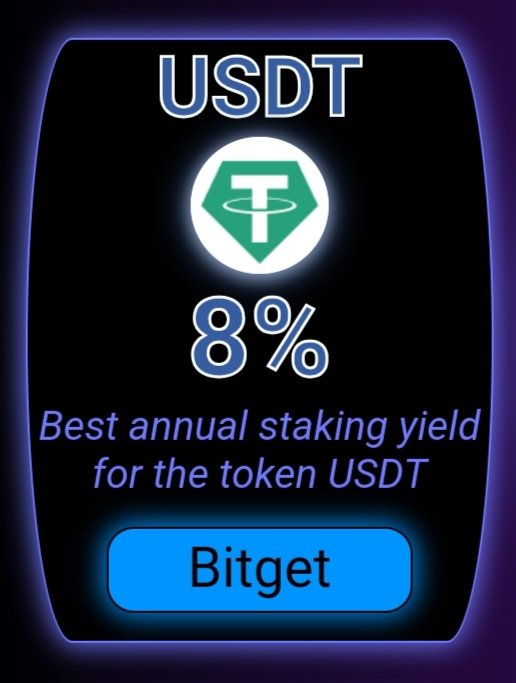 GiveawayNStake's tweet photo. Stake your USDT
https://t.co/8JhcgqFY2d

#Usdt #Staking #Crypto https://t.co/zrqB8j93kV