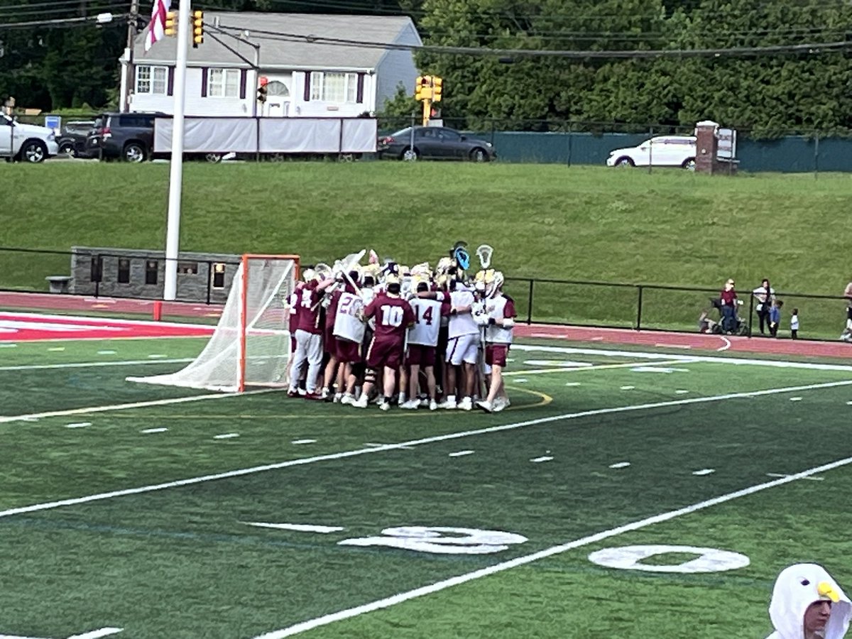 Thank you @BCHighlacrosse for an amazing season. You were leaders on & off the field and gentlemen. Thank you for your grit, determination, commitment, & discipline. I know this was not the outcome you hoped for, but BC High is proud of you as individuals & team. AMDG