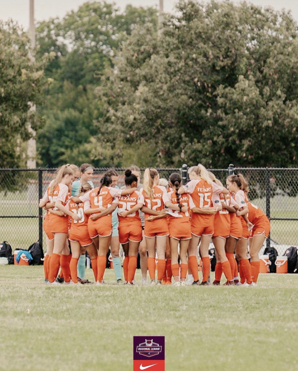 Dallas Texans U18/19 ECRL-Fagen (@texansecrl06g) on Twitter photo Tough 2-1 OT loss!
We ❤️ the competition because iron sharpens iron, but we hate to see the season end.
Congratulations to a talented <a href="/FCDallas06gECRL/">FCDallas06gECNLRL</a> team!!
Good Luck in Richmond 🎉🎉
#TheTexansWay
<a href="/ECNLgirls/">ECNL Girls</a> <a href="/EcnlTexas/">ECNL Girls Texas Conference</a>
(📸: <a href="/ECNLgirls/">ECNL Girls</a>) Tough 2-1 OT loss!
We ❤️ the competition because iron sharpens iron, but we hate to see the season end.
Congratulations to a talented <a href="/FCDallas06gECRL/">FCDallas06gECNLRL</a> team!!
Good Luck in Richmond 🎉🎉
#TheTexansWay
<a href="/ECNLgirls/">ECNL Girls</a> <a href="/EcnlTexas/">ECNL Girls Texas Conference</a>
(📸: <a href="/ECNLgirls/">ECNL Girls</a>)