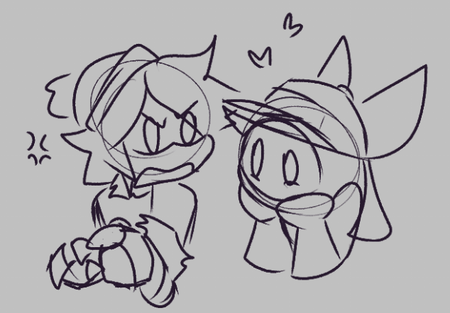 Misc doodle dump part 3 ft Mostly Tessa lmao. (and an extra