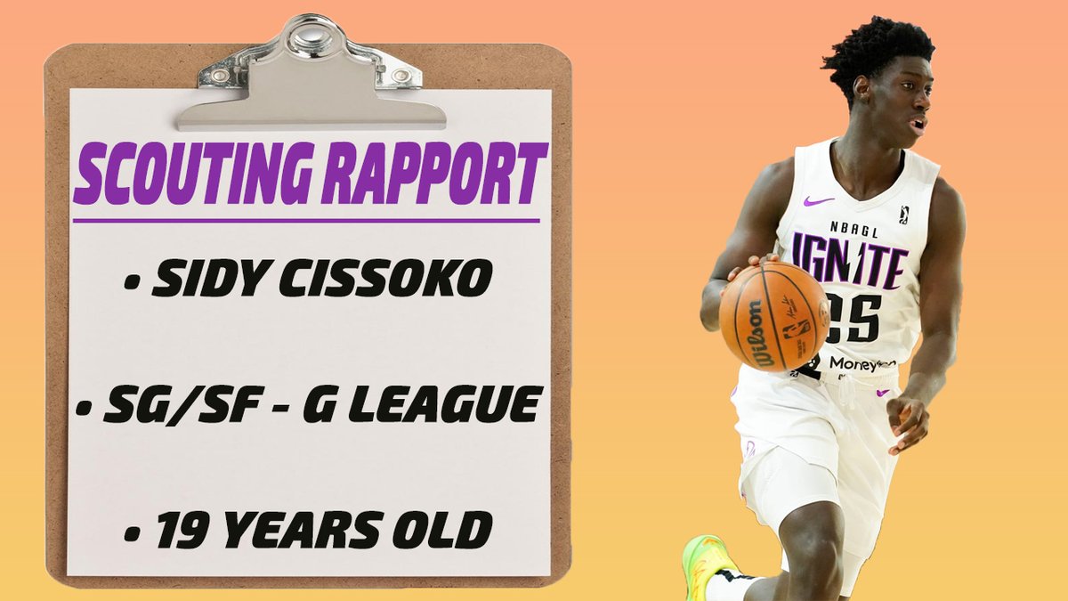 ScoutingRapport's tweet image. 📢📢📢 Check out our 28th episode of #ScoutingSundays for the 2023 NBA Draft which breaks down @gleagueignite wing Sidy Cissoko's season with the G League as well as his NBA potential! #NBADraft 

youtu.be/H_BzLghmb0I