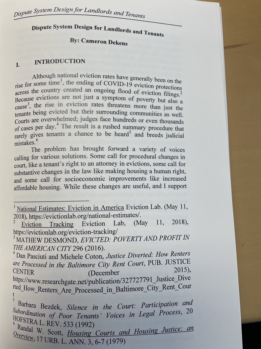 CMenkelMeadow's tweet photo. Proud of my students published in American Journal of Mediation. Bravo Cameron Dekens and Anna Wood!!! https://t.co/ItvizO4If9