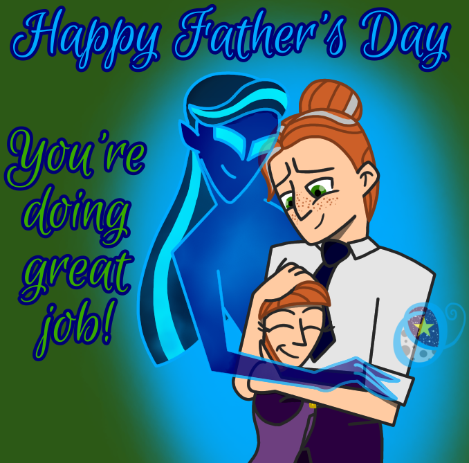 #HappyFathersDay, everyone!
Shoutout to all the dads out there who are trying their best!
#oc #ocart #ocartist #ArtistOnTwitter #twitterartistsunite
