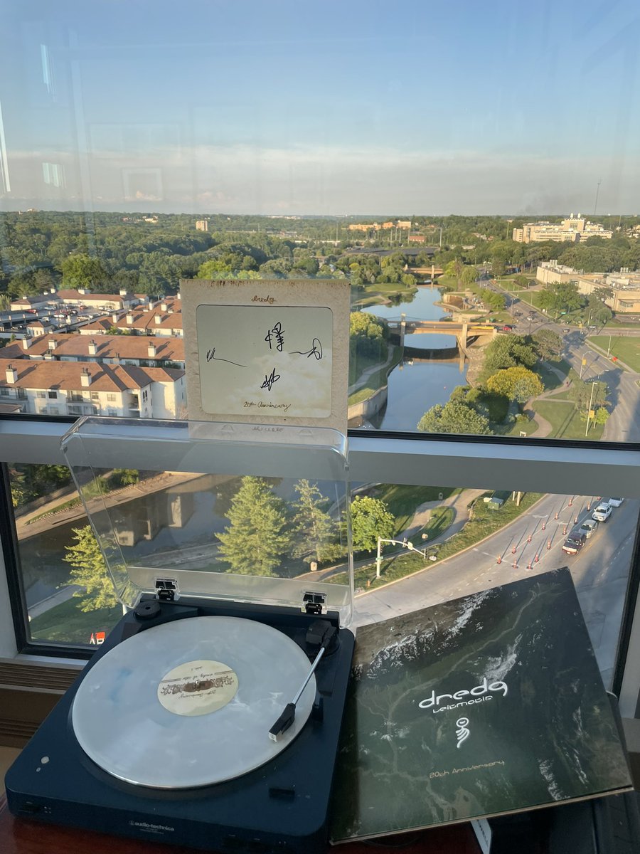 Upon returning home from visiting my fantastic in-laws (who have spent part of each winter near Palm Springs for nearly 20 years), this seemed appropriate on my front porch. El Cielo. One of the greatest albums of all time. Here’s to you <a href="/dredg/">dredg</a>