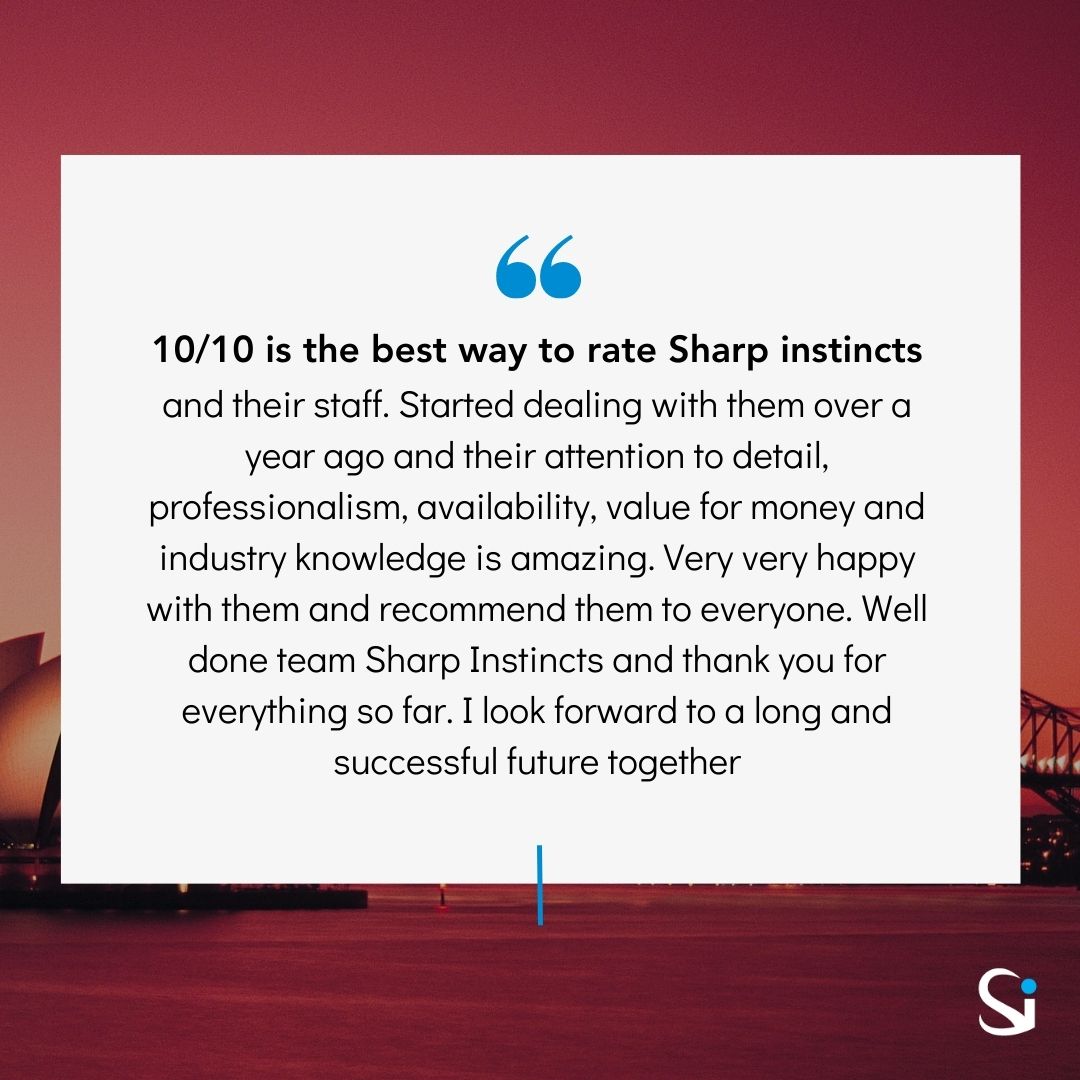 Sharp_Instincts's tweet image. Your feedback is what continues to drive us to keep on perfecting our craft! 
.
How incredibly thrilled do we feel waking up to these! 🤩🙏
.
🔗bit.ly/33qZKi8 
 
📞1800512124
 
#sharpinstincts #sharpinstinctsmelbourne #marketingagency #marketingagencymelbourne #digit ...