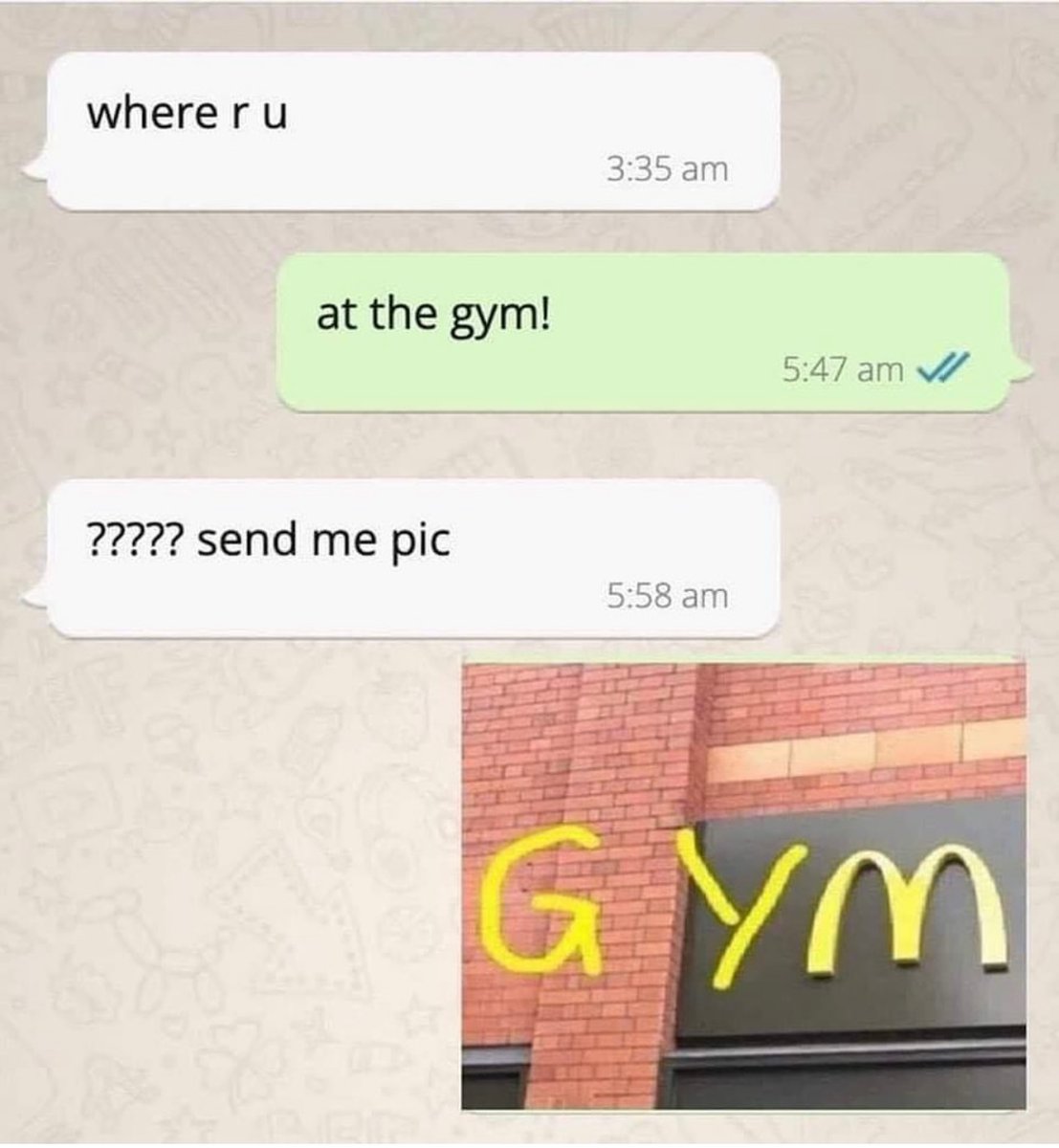 I love the gym