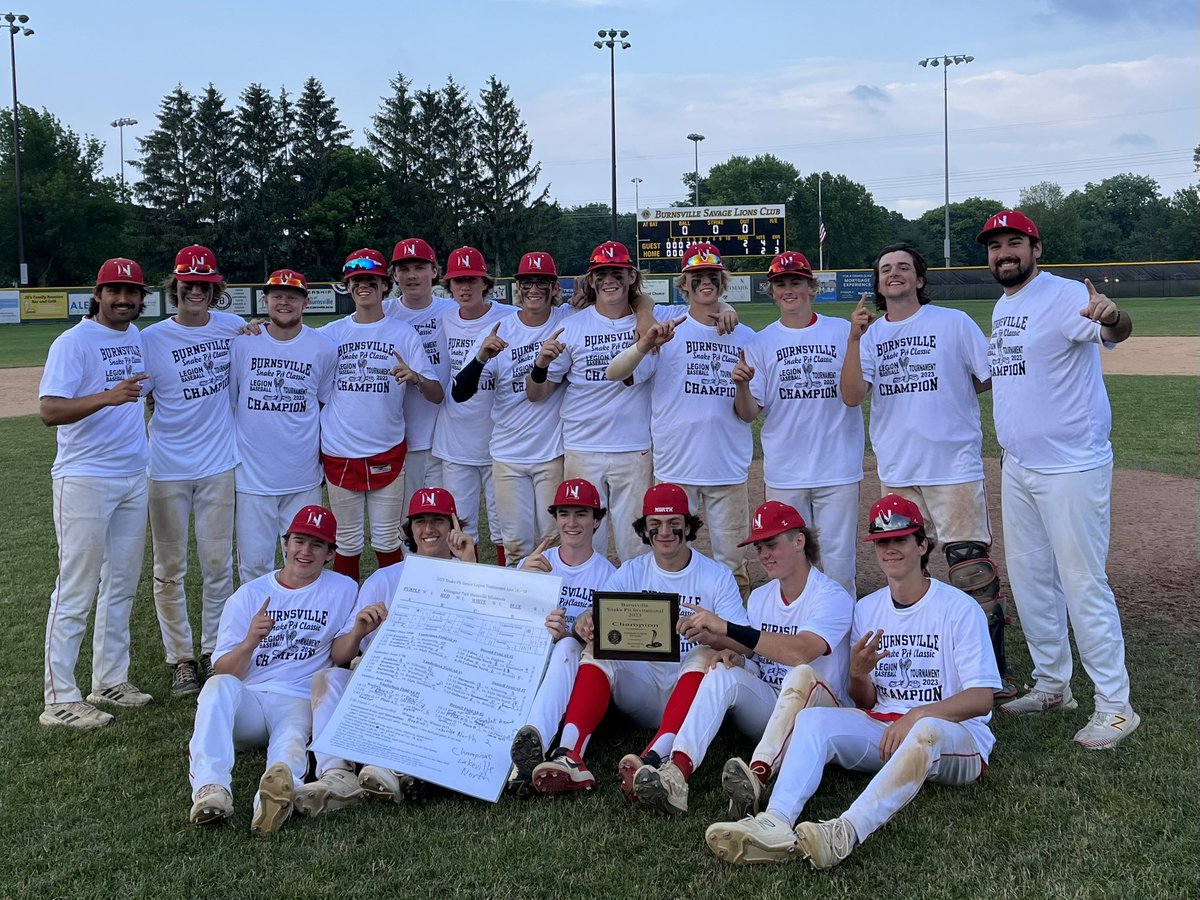 LNBsblBoosters's tweet image. Congratulations to the Lakeville North American Legion team for winning the Burnsville Snake Pit classic, going 5-0 for the weekend!