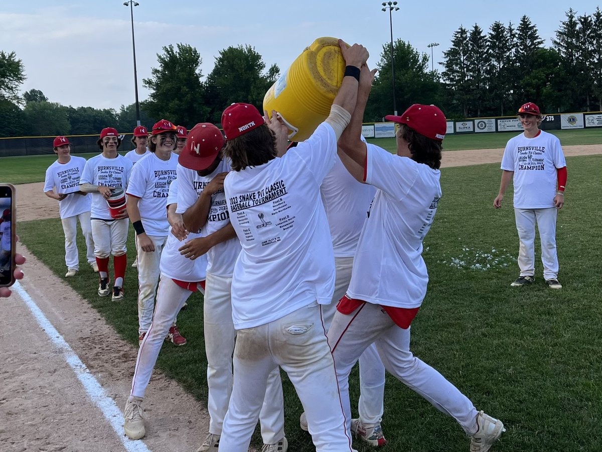 LNBsblBoosters's tweet image. Congratulations to the Lakeville North American Legion team for winning the Burnsville Snake Pit classic, going 5-0 for the weekend!