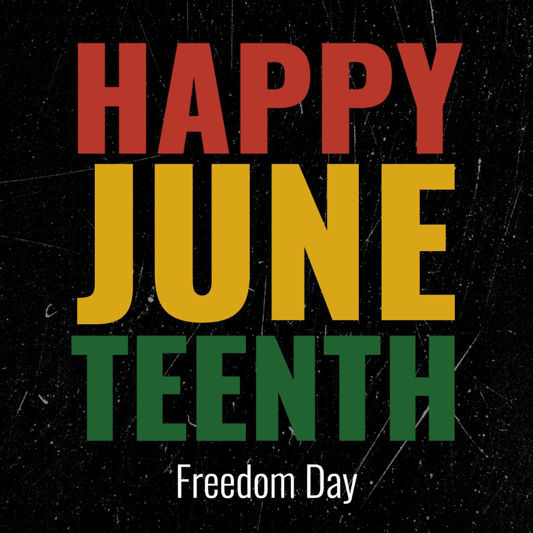 SchafferLibrary's tweet image. Happy Juneteenth! 

Housekeeping note: The library will be closed for the holiday. It will remain closed to the public the rest of the week as our recarpeting project progresses.