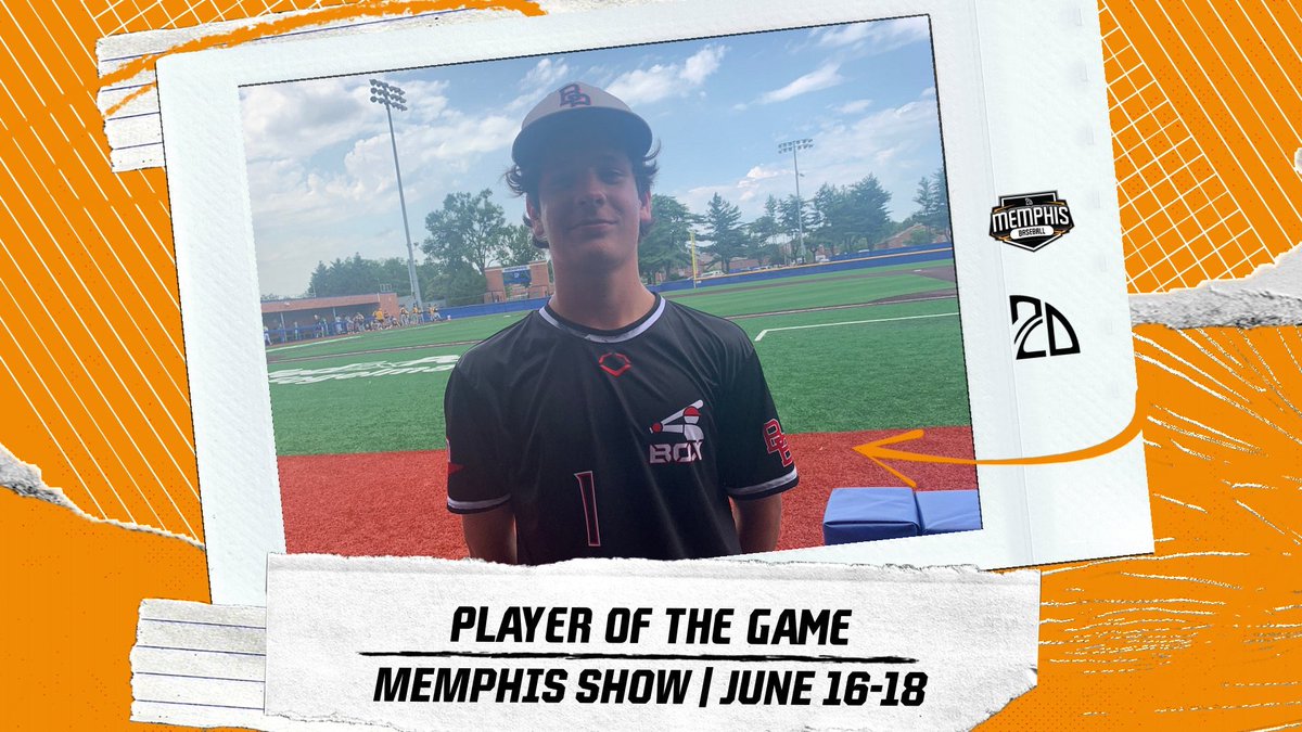 2D Sports Player of the Game (@2dsportspog) on Twitter photo ⭐️ PLAYER OF THE GAME ⭐️
Spence Moore: 6IP, 6K, 4R, 4H
Summer Team: <a href="/BattersBox/">Batters Box Baseball</a> Black 15u
<a href="/2DsportsTN/">2D Sports Tennessee</a>
#2DMemphis ⭐️ PLAYER OF THE GAME ⭐️
Spence Moore: 6IP, 6K, 4R, 4H
Summer Team: <a href="/BattersBox/">Batters Box Baseball</a> Black 15u
<a href="/2DsportsTN/">2D Sports Tennessee</a>
#2DMemphis