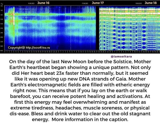 Go outside 😉 Escape the Matrix 💗💫🧬🙏