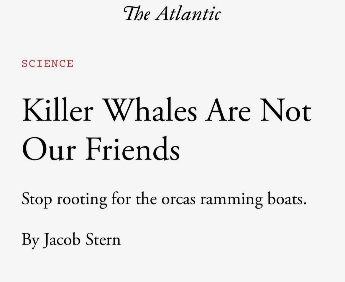 I’ve never been so betrayed. And you call yourself “The Atlantic”