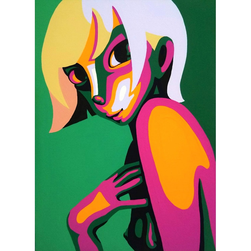 718artauction's tweet photo. 718アートオークション出品作品の紹介
作品名：「利己的優しさ」／才東ヒャッカ　(さいとう　ひゃっか)
詳しくはHPをご覧下さい
https://t.co/VGvbA7sU0g

#718アートオークション 
#絵を飾る
#若手応援企画
#ギャラリー718
#みたらいギャラリー
#アートオークション
#才東ヒャッカ
#絵画 https://t.co/pKHuuexEp6