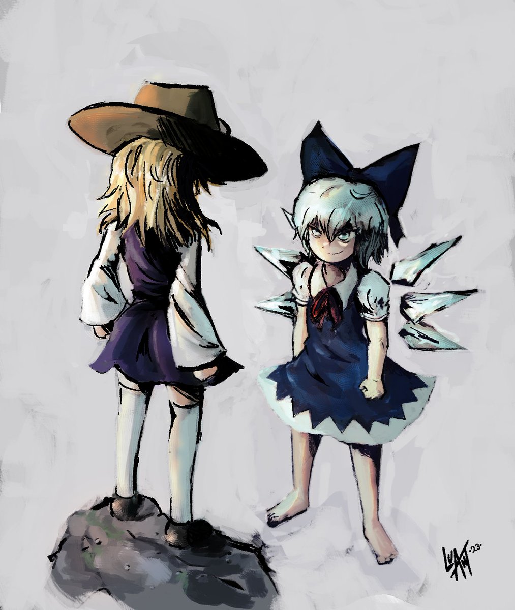 Me with dead frogs in my backpack #touhou