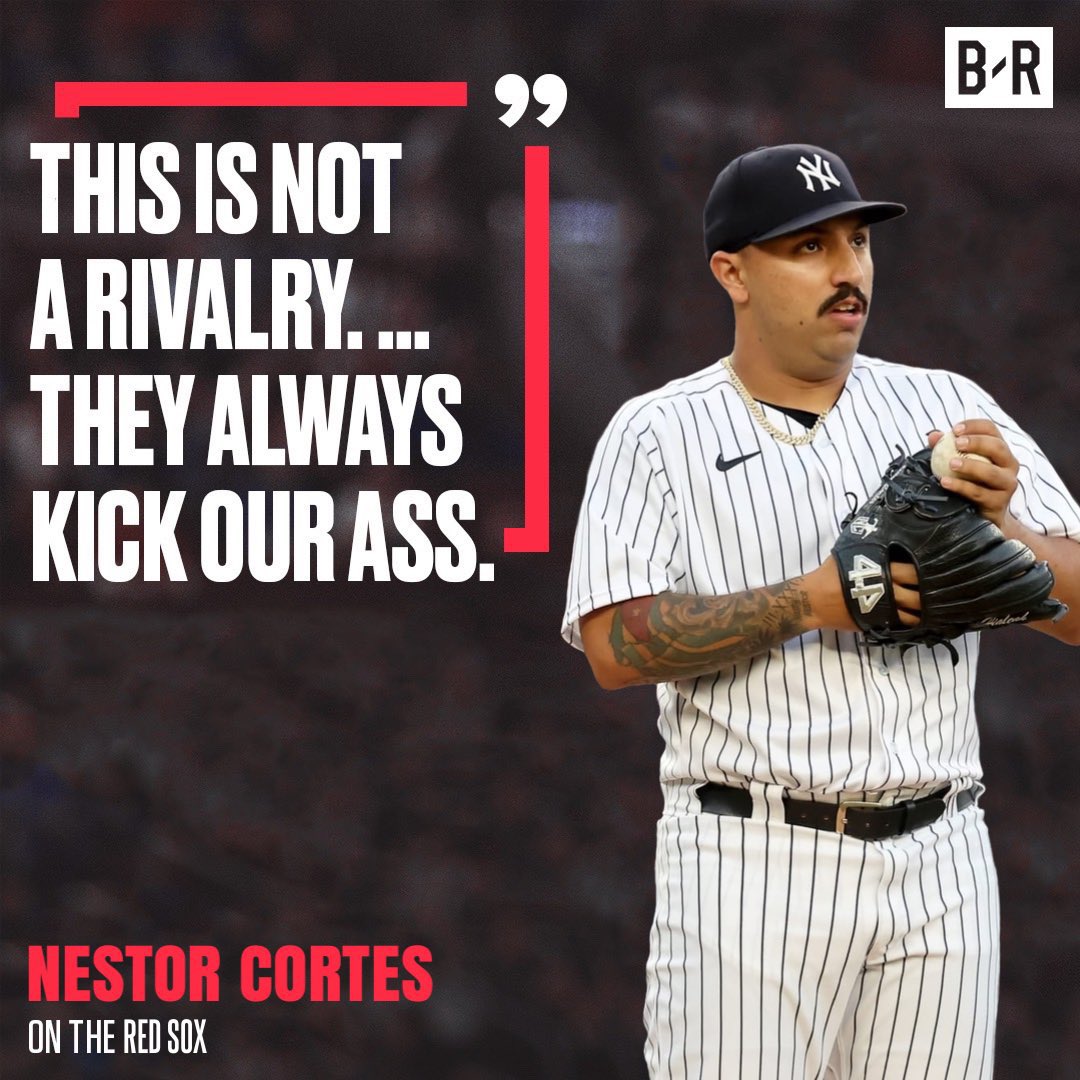 The Red Sox are 5-1 against the New York Yankees since Nestor Cortes decided to open his mouth.